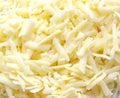 Grated cheddar cheese background