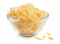 Grated cheese Royalty Free Stock Photo