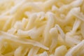 Grated cheese close up. Royalty Free Stock Photo