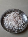 Grated coconut used in sweet dish.