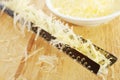 Grated Parmesan Cheese and Microplane Rasp Grater