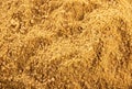 Grated raw unrefined cane sugar - Saccharum officinarum Royalty Free Stock Photo