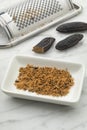 Grated Tonka bean