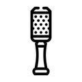 grater bartender line icon vector illustration