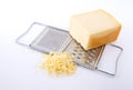 Grater with cheese