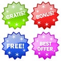 Gratis free icon Royalty Free Stock Photo