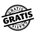 Gratis rubber stamp