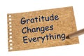 Gratitude Changes Everything