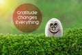 Gratitude changes everything