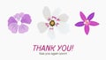 Gratitude in the Spotlight - Thank You Slide Background Royalty Free Stock Photo