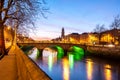 Grattan bridge Ireland Royalty Free Stock Photo
