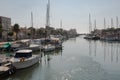 GRAU DU ROI, FRANCE - SEPTEMBER 19 : Village of Le Grau-du-Roi, Camargue, France, on September 19, 2018