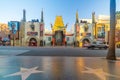 Grauman`s Chinese Theater at Hollywood Boulevard district in Los Angeles, California, USA Royalty Free Stock Photo