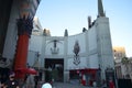 Grauman`s Chinese Theatre, also known and branded as TCL Chinese Theatre , Los Angeles, California, United States of America Royalty Free Stock Photo
