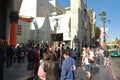 The Grauman's Chinese Theatre in Hollywood