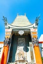 TCL Chinese Theatre in Hollywood, Los Angeles, California Royalty Free Stock Photo