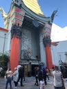 Grauman& x27;s TCL Chinese Theatre on Hollywood Boulevard, Los Angeles, California, USA Royalty Free Stock Photo