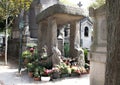 The grave of Allan Kardec at pÃÂ¨re lachaise cemetery in Paris France