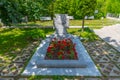 Grave of Baba Vanga at Rupite, Bulgaria Royalty Free Stock Photo