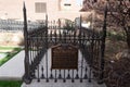 Grave of Brigham Young, president of LDS, Mormon church`s grave