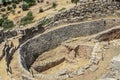 Grave Circle A in Mycenae, Greece