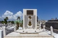 Grave of Compay Segundo, a Cuban singer at the cemetery in Santiago de Cuba, Cuba, Royalty Free Stock Photo