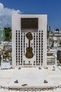 Grave of Compay Segundo, a Cuban singer at the cemetery in Santiago de Cuba, Cuba, Royalty Free Stock Photo