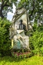 Grave of composer Franz von Suppe in Vienna Royalty Free Stock Photo