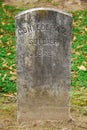 The Grave of a Confederate Soldier Royalty Free Stock Photo