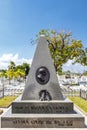 Grave of Emilio Bacardi - son of the founder of Bacardi fortune Facundo Bacardi at the Santa Ifigenia Cemetery in Santiago de Cuba