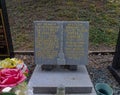 The grave of England`s World Cup winning manager Sir Alf Ramsey