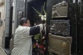 Grave of Evita Perron, Buenos Aires, Argentina