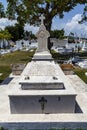 Grave of the family Bacardi at the Santa Ifigenia Cemetery in Santiago de Cuba, Cuba