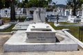 Grave of the family Bacardi at the Santa Ifigenia Cemetery in Santiago de Cuba, Cuba