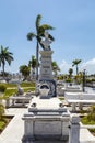 Grave of the family Bacardi at the Santa Ifigenia Cemetery in Santiago de Cuba, Cuba