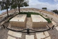 The grave of the founder of Israel, David Ben-Gurion