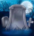 Grave Graveyard Halloween Background