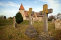 Grave graveyard Church England medieval Royalty Free Stock Photo