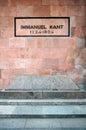 Grave of Immanuel Kant Royalty Free Stock Photo