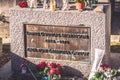 Grave of Jim Morrison