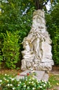 Grave of Johann Strauss Royalty Free Stock Photo