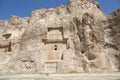 Grave of king Daeiros near Persepolis Royalty Free Stock Photo