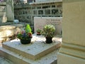 The grave of Michel Petrucciani at the Pere Lachaise cemetery