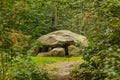 Grave monument from the Stone Age called Dolmen D8