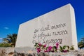 Grave of Nikos Kazantzakis Royalty Free Stock Photo