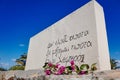 Grave of Nikos Kazantzakis Royalty Free Stock Photo