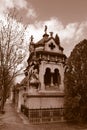 Grave at Pere Lachaise Royalty Free Stock Photo