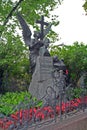 Grave of Piotr Ilyitch Tchaikovsky Royalty Free Stock Photo