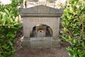 Sarah Bernhardt tomb at Pere Lachaise cemetery Paris