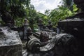 Grave site in the middle of the jungle of Cambodia.